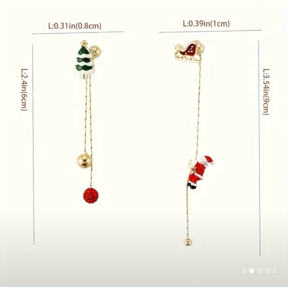 Christmas earring - Picture 1 of 3